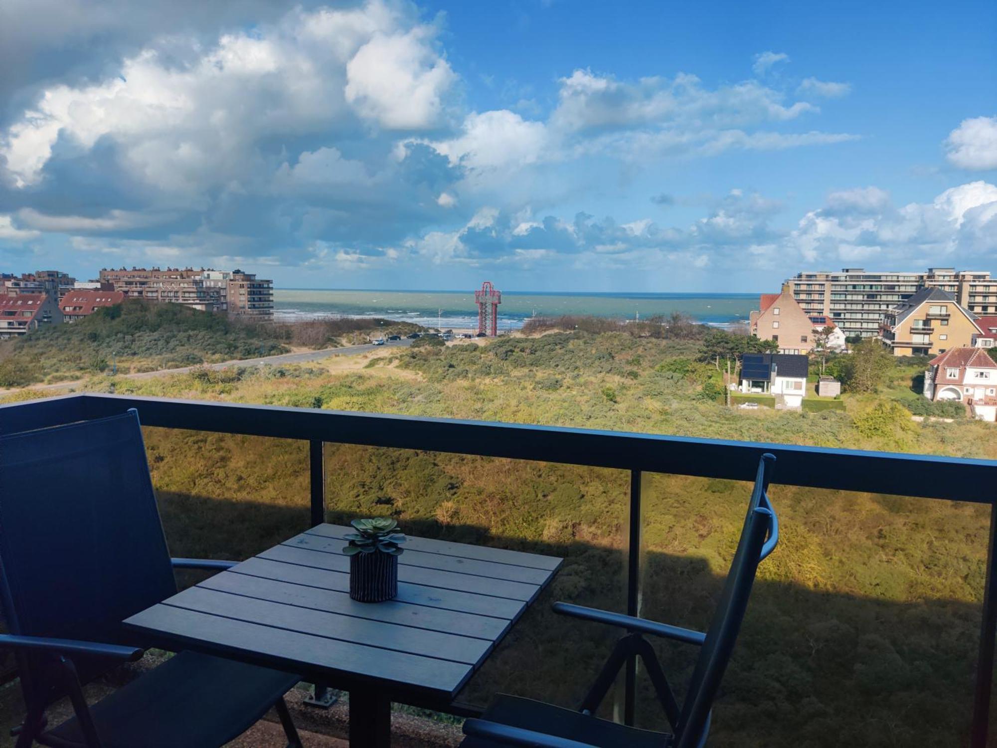 Appartement Met Zeezicht, 2 Balkons N & Z Met Prachtig Verzicht En Een Gratis Parkeerplaats Koksijde Exterior foto